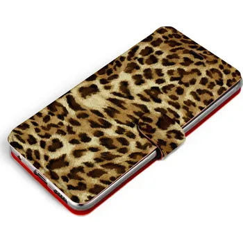 Pouzdro na mobilní telefon Flipové pouzdro Mobiwear na mobil Realme C35 - VA33P Leopardí vzor - VÝPRODEJ (Parádní flip obal, kryt, pouzdro Mobiwear na mobilní telefon Realme C35 s motivem VA33P Leopardí vzor)