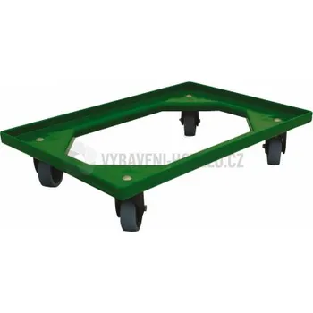 Vozík 4 ot.kolečka - zelený 4420234