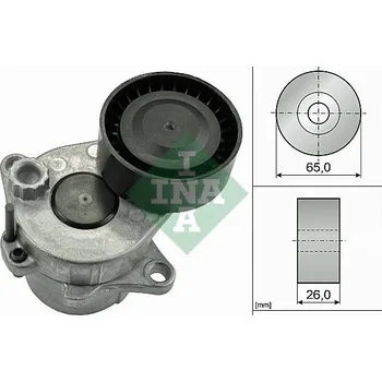 Auto-moto Napínák, žebrovaný klínový řemen Schaeffler INA 534 0337 10