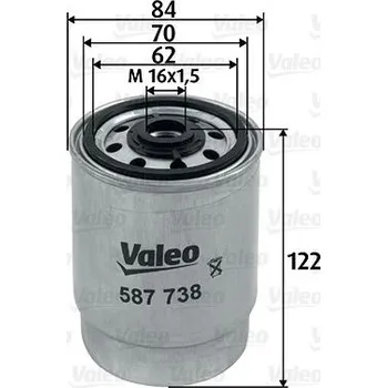 Palivový filtr Palivový filtr VALEO 587738