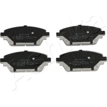 Brzdová destička Sada brzdových destiček, kotoučová brzda ASHIKA 50-01-176