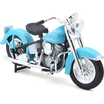 autíčko 1:18 Harley-Davidson 74FL Hydra Glide, 1953 (Blue)