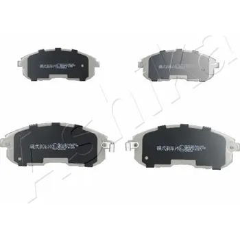 Brzdová destička Sada brzdových destiček, kotoučová brzda ASHIKA 50-01-143