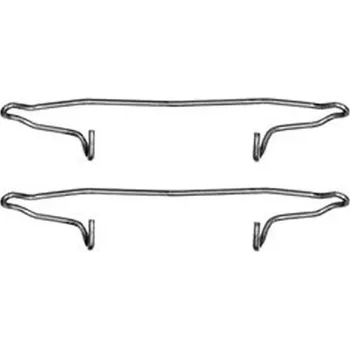 Přislušenství brzdového systému Sada příslušenství, obložení kotoučové brzdy TRW PFK300