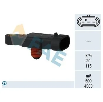 Čidlo automobilu Senzor tlaku sacího potrubí FAE 15117