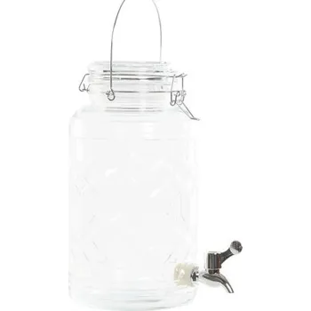 Dóza na potraviny Skleněná nádoba s kohoutkem 3.6l