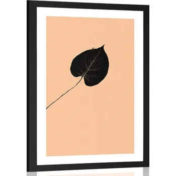 Plakát Dovido Plakát s paspartou záhadný černý list