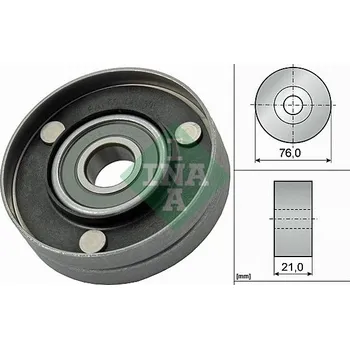 Auto-moto Vratná/vodicí kladka, klínový žebrový řemen Schaeffler INA 532 0567 10