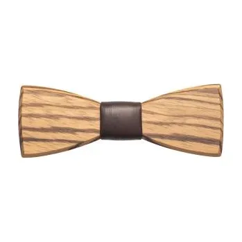 Motýlek Dřevěný motýlek Corra, pánský s doživotní zárukou a možnosti výměny či vrácení do 30 dnů zdarma - MBT142