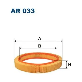Vzduchový filtr Vzduchový filtr FILTRON AR 033