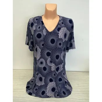 Dámská tunika Halenky a kosile, Barva Modrá, Velikost XXXL 54, Materiál 98% Polyester 2% Lycra