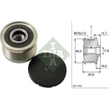 Předstihová spojka Schaeffler INA 535 0080 10