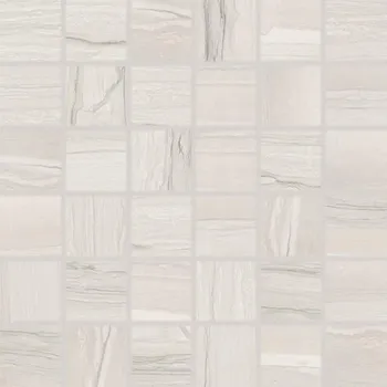 Obklad Mozaika světle šedá 30x30 / 5x5 cm