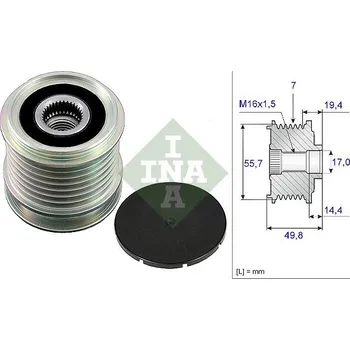 Auto-moto Předstihová spojka Schaeffler INA 535 0165 10