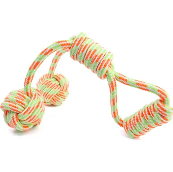 Hračka pro psa Vsepropejska Eleon přetahovadlo pro psy | 37 cm Barva: Zelená