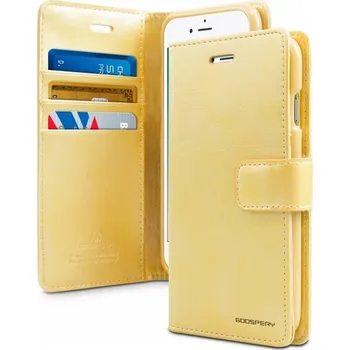 Pouzdro na mobilní telefon Mercury Pouzdro na iPhone 11 Pro - Mercury, Bluemoon Diary GOLD