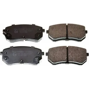 Brzdový systém Sada brzdových destiček, kotoučová brzda DENCKERMANN B111178