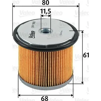 Filtr do auta Palivový filtr VALEO 587900