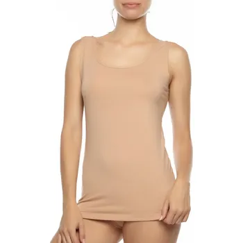 Dámské noční prádlo Cotonella Bio bavlněná spodní košilka Purity se širokými ramínky 663103