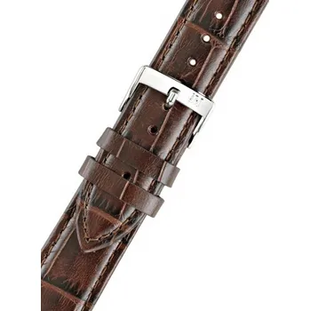 Řemínek na hodinky Kožený řemínek Morellato Bolle 2269480.032 L, hnědý