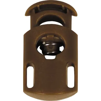 MFH Plastová brzdička jednodírková koncovka 10 kusů MFH® Coyote