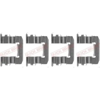 Brzdový systém Sada příslušenství, obložení kotoučové brzdy Quick Brake 109-1184