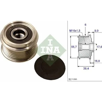 Předstihová spojka Schaeffler INA 535 0060 10