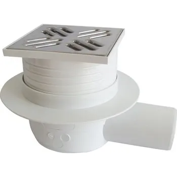 kanalizace TEXIM Podlahová vpusť boční nerez