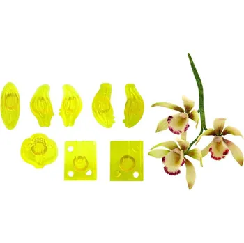 Vykrajovátko Vykrajovátka 8ks – malá orchidej Cymbidium - PME
