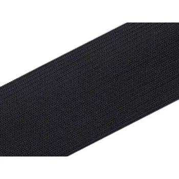 Pruženka hladká šíře 60 mm galonová černá POL, barva Černá