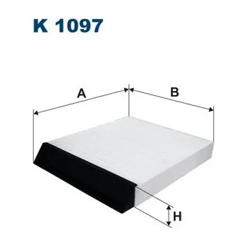 Autodíl Filtr, vzduch v interiéru FILTRON K 1097