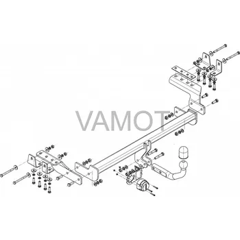 Tažné zařízení Tažné zařízení Mitsubishi Lancer 4D (2012 a novější) (4318)