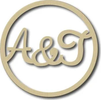 Dárková krabička Pelisport Svatební kruh iniciály