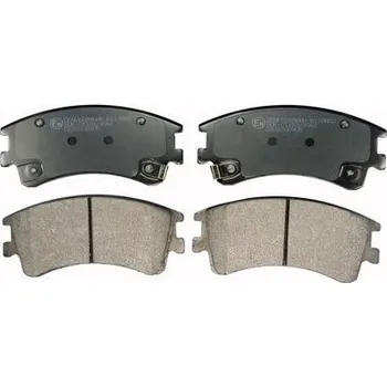 Brzdový systém Sada brzdových destiček, kotoučová brzda DENCKERMANN B110882