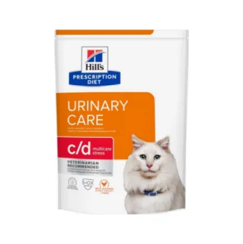 Krmivo pro kočku Hill's Feline C/D Dry Urinary Stress kuře 3kg 30. 4. 2021
