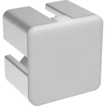 Stavební profil Alusic Záslepka profilu IM 30-6, 30x30, šedá