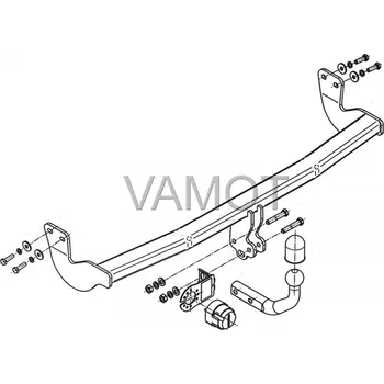 Tažné zařízení Tažné zařízení Citroen C3 5D (2009 - 2016) (1781)