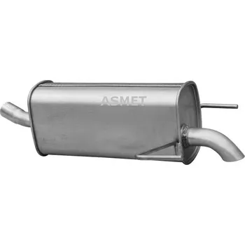Tlumič výfuku Zadní tlumič výfuku ASMET 05.180