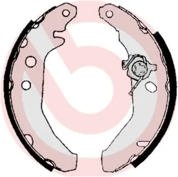 Autodíl Sada brzdových čelistí BREMBO S 24 516