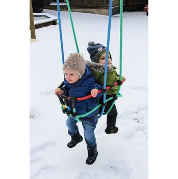 Dětská houpačka Dvojitá houpačka pro malé kamarády