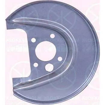 Brzdový kotouč Ochranný plech proti rozstřikování, brzdový kotouč KLOKKERHOLM 9523878
