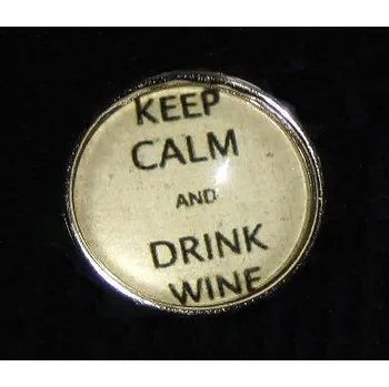 Souprava šperků Jewelry SNAP Skleněný připínací přívěšek - 6