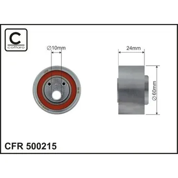 Auto-moto Napínací kladka, ozubený řemen CAFFARO 500215