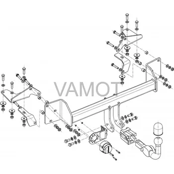 Tažné zařízení Tažné zařízení Suzuki Liana 5D (2001 - 2007) (5228)
