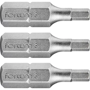 Bit Bit imbus 3ks, H 3x25mm, S2, FORTUM