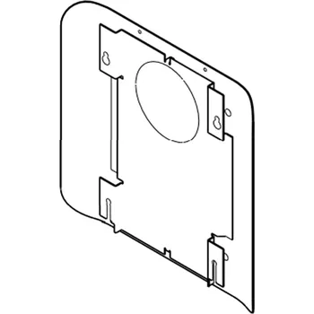 Krbová kamna JOTUL konvekční štít pro kamna F 305, ocel, černý lak