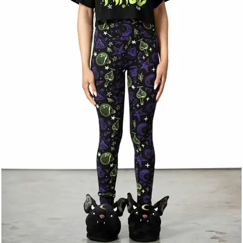 Dámské kalhoty kalhoty dámské (legíny) KILLSTAR - Magic Vision - Black - XL