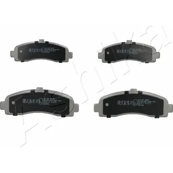 Brzdová destička Sada brzdových destiček, kotoučová brzda ASHIKA 50-00-012