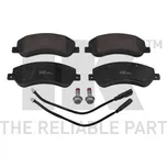 Sada brzdových destiček, kotoučová brzda NK 222566