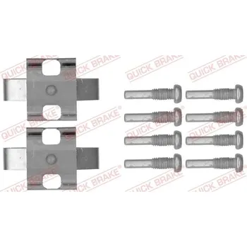 Přislušenství brzdového systému Sada příslušenství, obložení kotoučové brzdy Quick Brake 109-1802